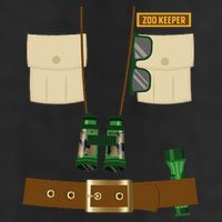 Zoo Keeper Halloween Costume DIY Gift Jungle Safari Explorer Beanie