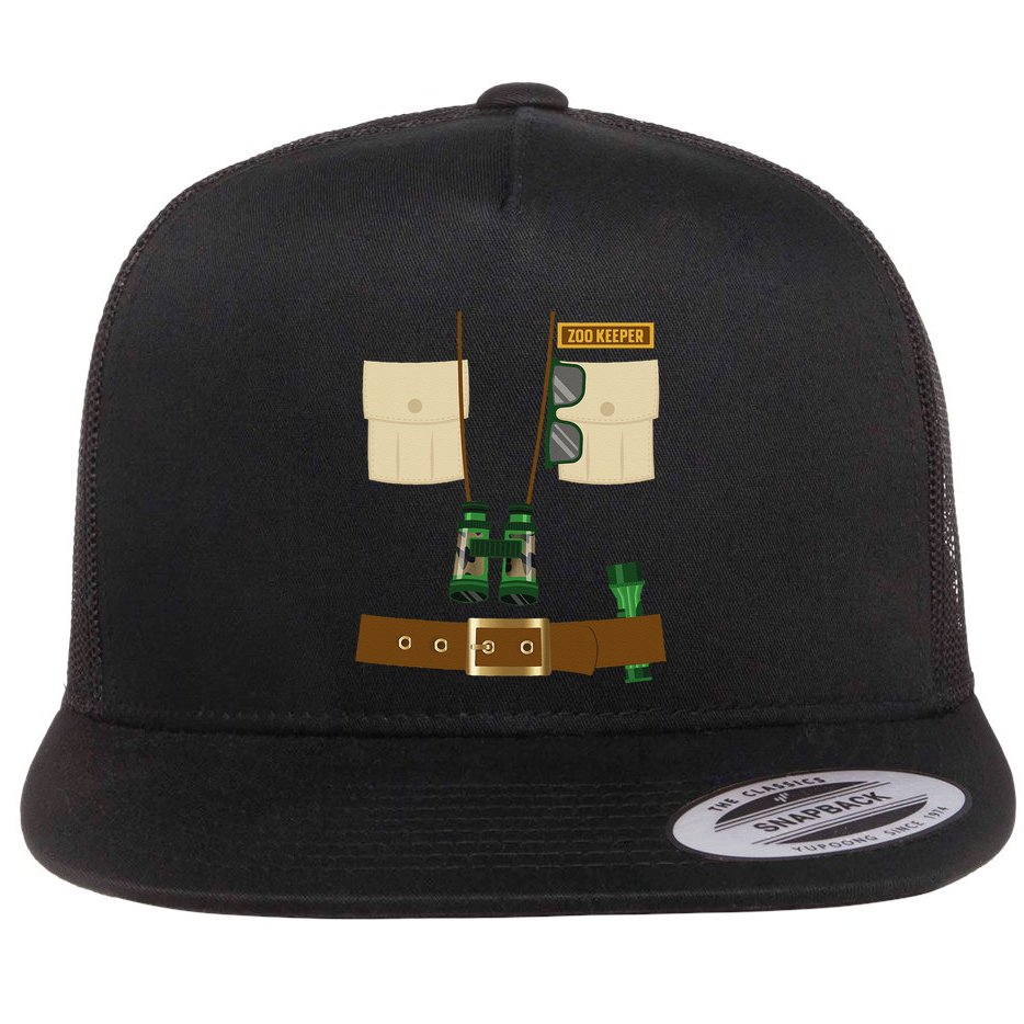 Zoo Keeper Halloween Costume DIY Gift Jungle Safari Explorer Flat Bill Trucker Hat