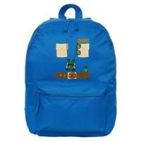 Zoo Keeper Halloween Costume DIY Gift Jungle Safari Explorer 16 in Basic Backpack