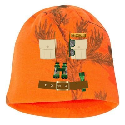 Zoo Keeper Halloween Costume Diy Gift Jungle Safari Explorer Gift Kati - Camo Knit Beanie