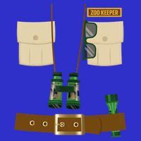 Zoo Keeper Halloween Costume Diy Gift Jungle Safari Explorer Gift Women's V-Neck T-Shirt