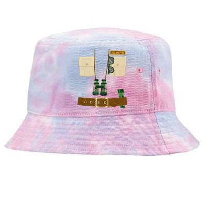 Zoo Keeper Halloween Costume Diy Gift Jungle Safari Explorer Gift Tie-Dyed Bucket Hat