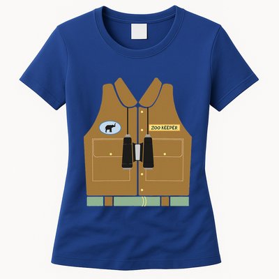 Zoo Keeper Halloween Costume DIY Jungle Safari Explorer Gift Womens T-Shirt