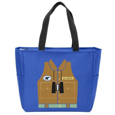 Zoo Keeper Halloween Costume DIY Jungle Safari Explorer Gift Zip Tote Bag