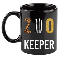 Zoo Keeper Halloween 11oz C Handle Ceramic Mug