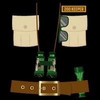Zoo Keeper Halloween Costume Diy Gift Jungle Safari Explorer Flat Bill Trucker Hat