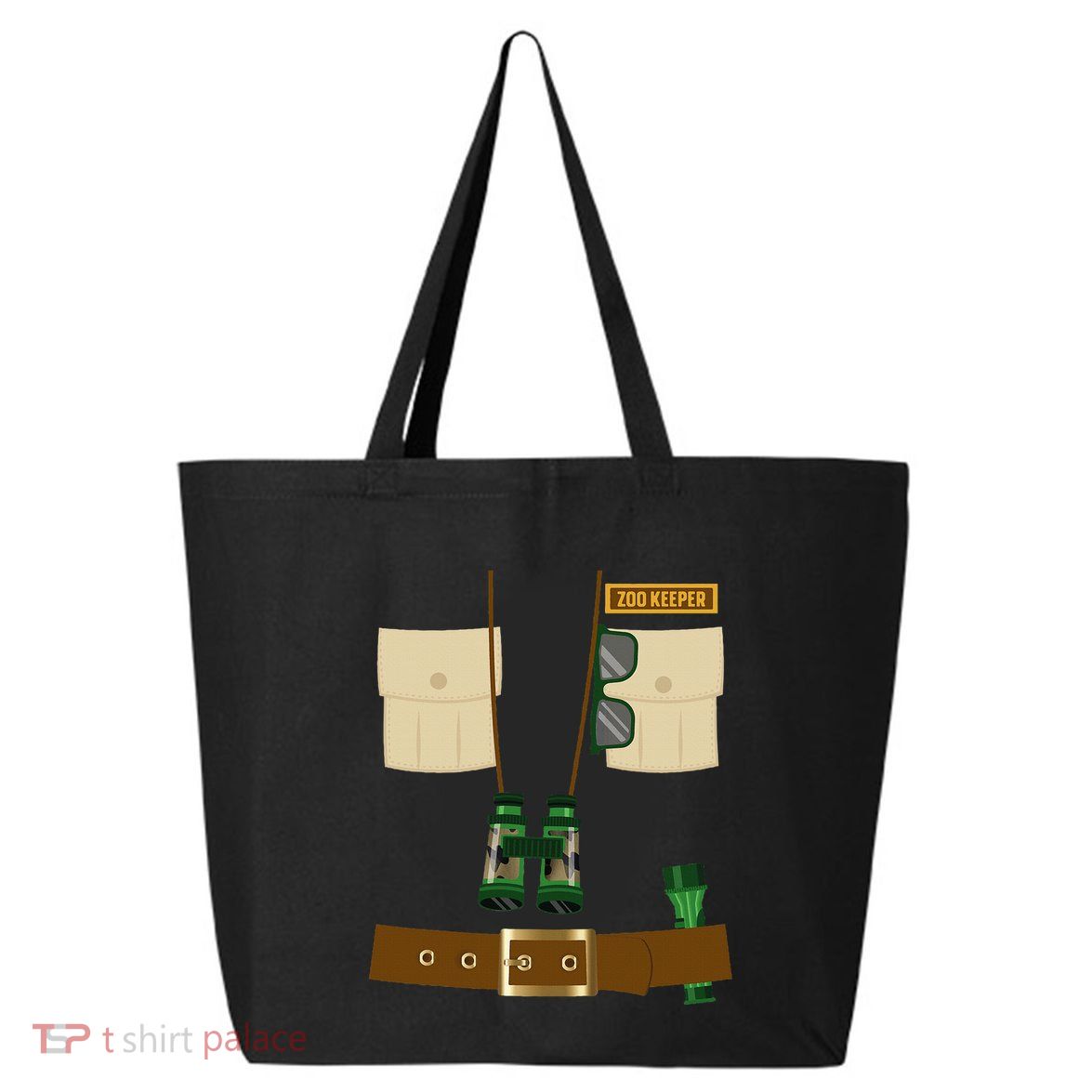 Zoo Keeper Halloween Costume Diy Gift Jungle Safari Explorer 25L Jumbo Tote