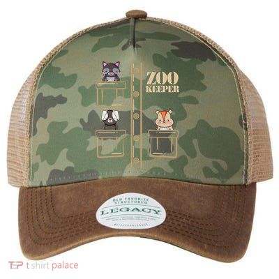 Zoo Keeper Halloween Safari Adult Men Women Costume Legacy Tie Dye Trucker Hat