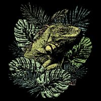 Zoo Keeper Lizard Lover Gift Iguana Cooling Performance Crew T-Shirt
