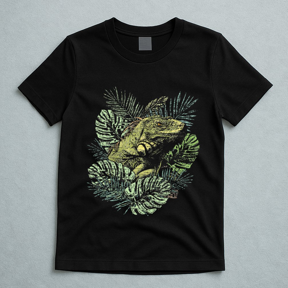 Zoo Keeper Lizard Lover Gift Iguana T-Shirt