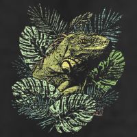 Zoo Keeper Lizard Lover Gift Iguana 25L Jumbo Tote