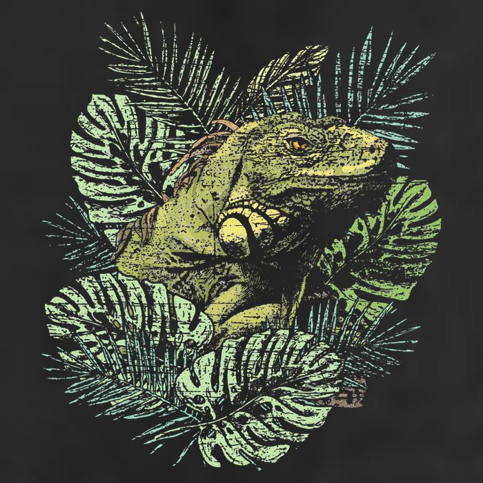 Zoo Keeper Lizard Lover Gift Iguana 25L Jumbo Tote