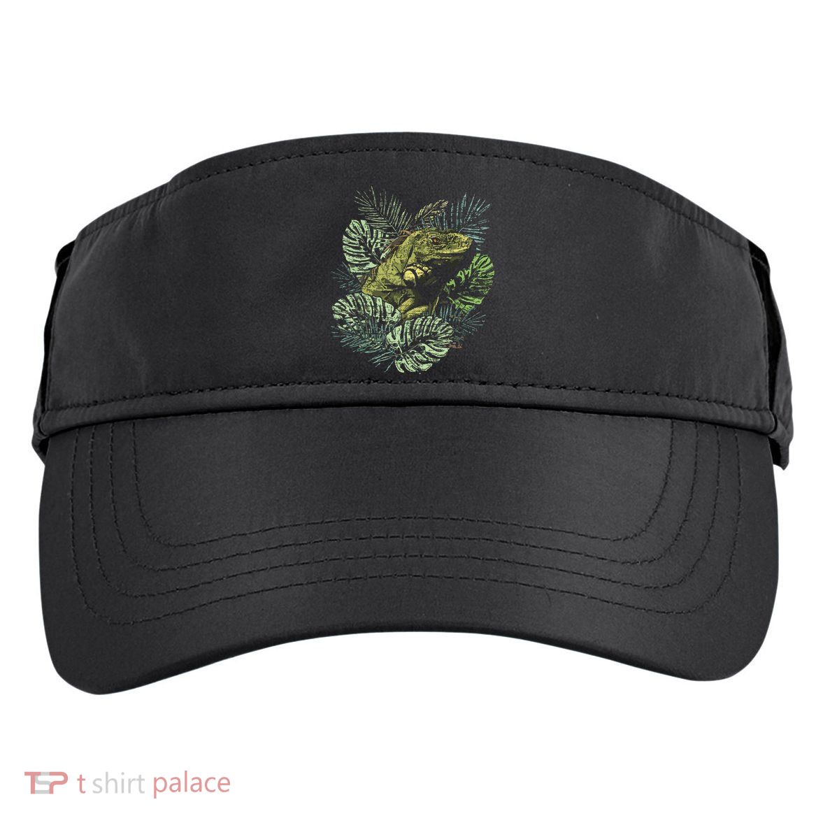 Zoo Keeper Lizard Lover Gift Iguana Adult Drive Performance Visor