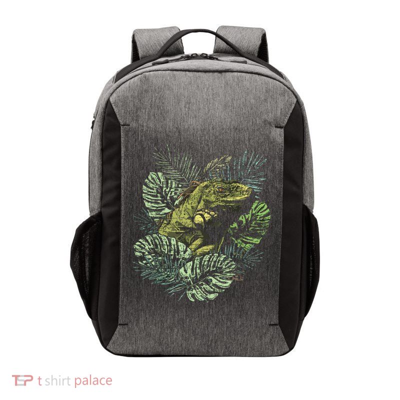 Zoo Keeper Lizard Lover Gift Iguana Vector Backpack