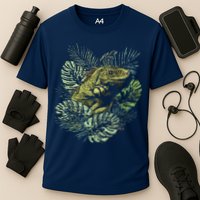 Zoo Keeper Lizard Lover Gift Iguana Cooling Performance Crew T-Shirt