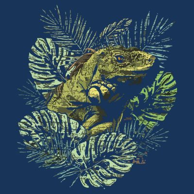 Zoo Keeper Lizard Lover Gift Iguana T-Shirt