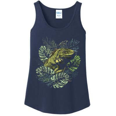 Zoo Keeper Lizard Lover Gift Iguana Ladies Essential Tank