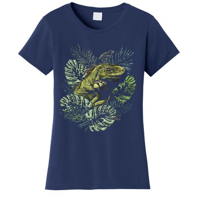 Zoo Keeper Lizard Lover Gift Iguana Women's T-Shirt