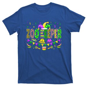 Zoo Keeper Lover Funny Mardi Gras Carnival Party Cute Gift T-Shirt