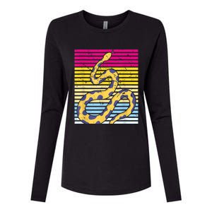 Zoo Keeper Reptile Gift Snake Womens Cotton Relaxed Long Sleeve T-Shirt