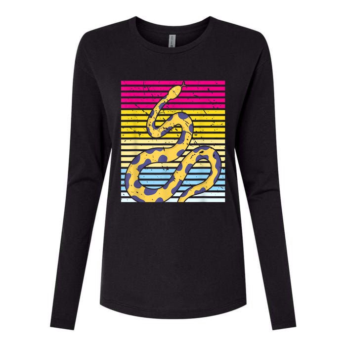 Zoo Keeper Reptile Gift Snake Womens Cotton Relaxed Long Sleeve T-Shirt