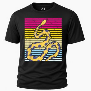 Zoo Keeper Reptile Gift Snake Cooling Performance Crew T-Shirt