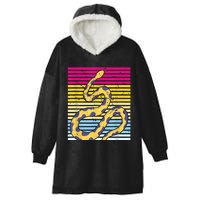 Zoo Keeper Reptile Gift Snake Hooded Wearable Blanket