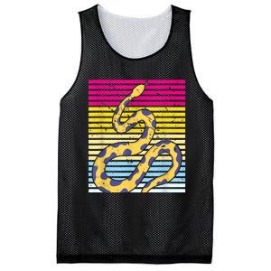 Zoo Keeper Reptile Gift Snake Mesh Reversible Basketball Jersey Tank