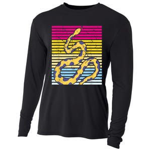 Zoo Keeper Reptile Gift Snake Cooling Performance Long Sleeve Crew