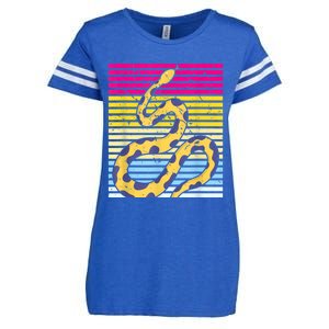 Zoo Keeper Reptile Gift Snake Enza Ladies Jersey Football T-Shirt