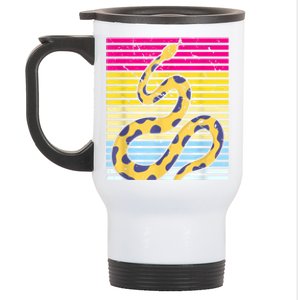 Zoo Keeper Reptile Gift Snake Stainless Steel Travel Mug