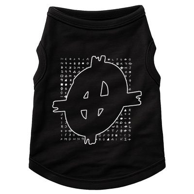 Zodiac Killer Symbol And Cipher True Crime Doggie Tank