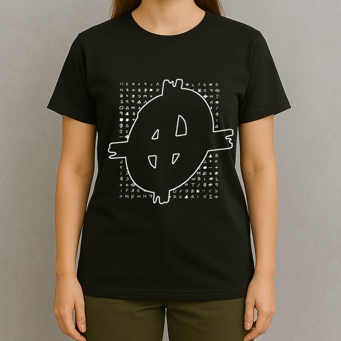 Zodiac Killer Symbol And Cipher True Crime T-Shirt