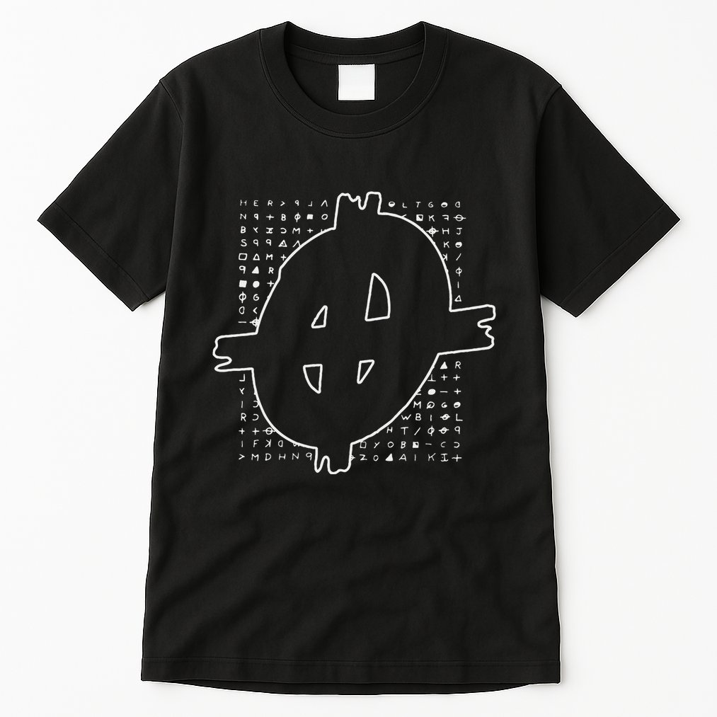 Zodiac Killer Symbol And Cipher True Crime Tall T-Shirt