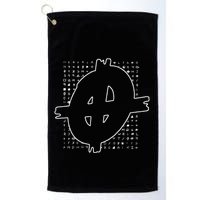 Zodiac Killer Symbol And Cipher True Crime Golf Towel