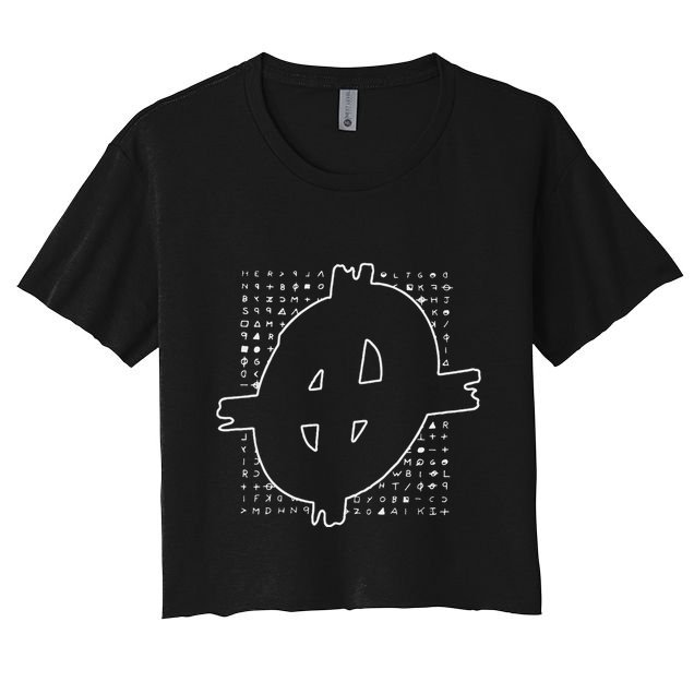 Zodiac Killer Symbol And Cipher True Crime Crop Top