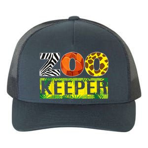 Zoo Keeper Wildlife Animal Lover Funny Gift Yupoong Adult 5-Panel Trucker Hat