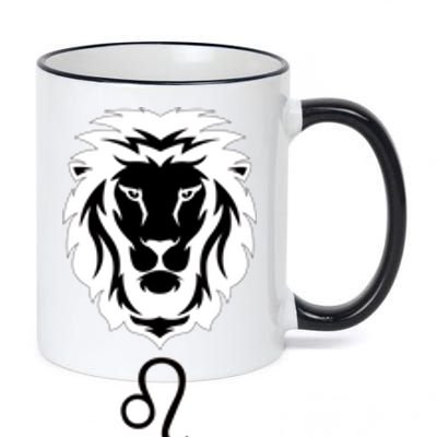 Zodiac Leo Astrology Cool Gift 11oz Black Color Changing Mug