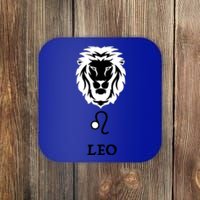 Zodiac Leo Astrology Cool Gift Coaster