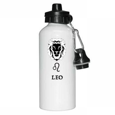 Zodiac Leo Astrology Cool Gift Aluminum Water Bottle