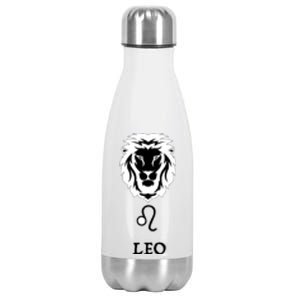 Zodiac Leo Astrology Cool Gift Stainless Steel Insulated Water Bottle