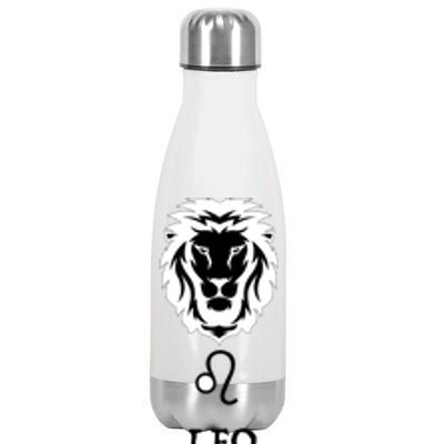 Zodiac Leo Astrology Cool Gift Stainless Steel Insulated Water Bottle