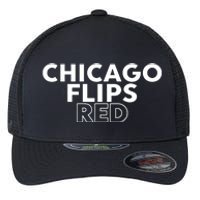 Zoe Leigh Chicago Flips Red Flexfit Unipanel Trucker Cap