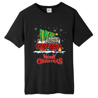 Zyzz Leopard Camping Rv Christmas Pajama Merry Xmas Camper Cute Gift Tall Fusion ChromaSoft Performance T-Shirt