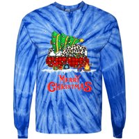 Zyzz Leopard Camping Rv Christmas Pajama Merry Xmas Camper Cute Gift Tie-Dye Long Sleeve Shirt