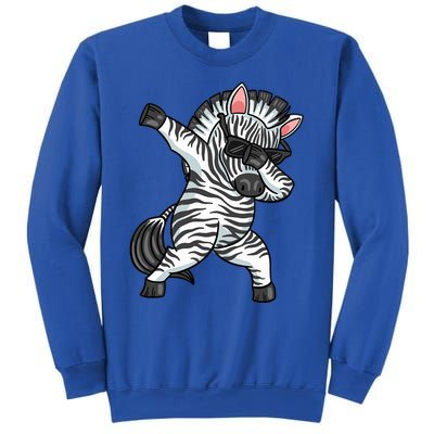 Zebra Lover Funny Zebra Dabbing Zebra Zebra Sweatshirt