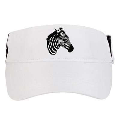 Zebra Lover Funny Zebra Adult Drive Performance Visor