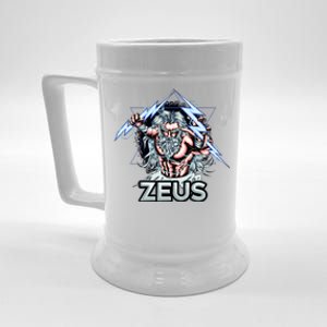 Zeus Lightning God Of The Sky Gamer Beer Stein