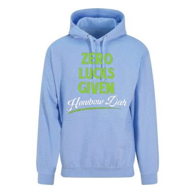 Zero Lucks Given 2018 Saint Patrick's Day Unisex Surf Hoodie