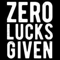 Zero Lucks Given St Patricks Day Apron